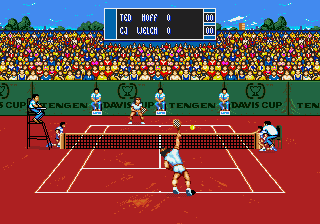 Скриншот игры Davis Cup Tennis